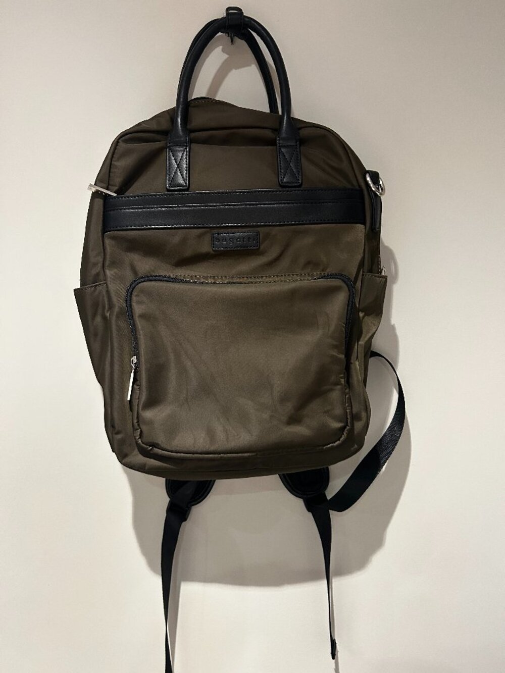 Bugatti Moretti Collection Backpack for Laptop and Travel (Olive)